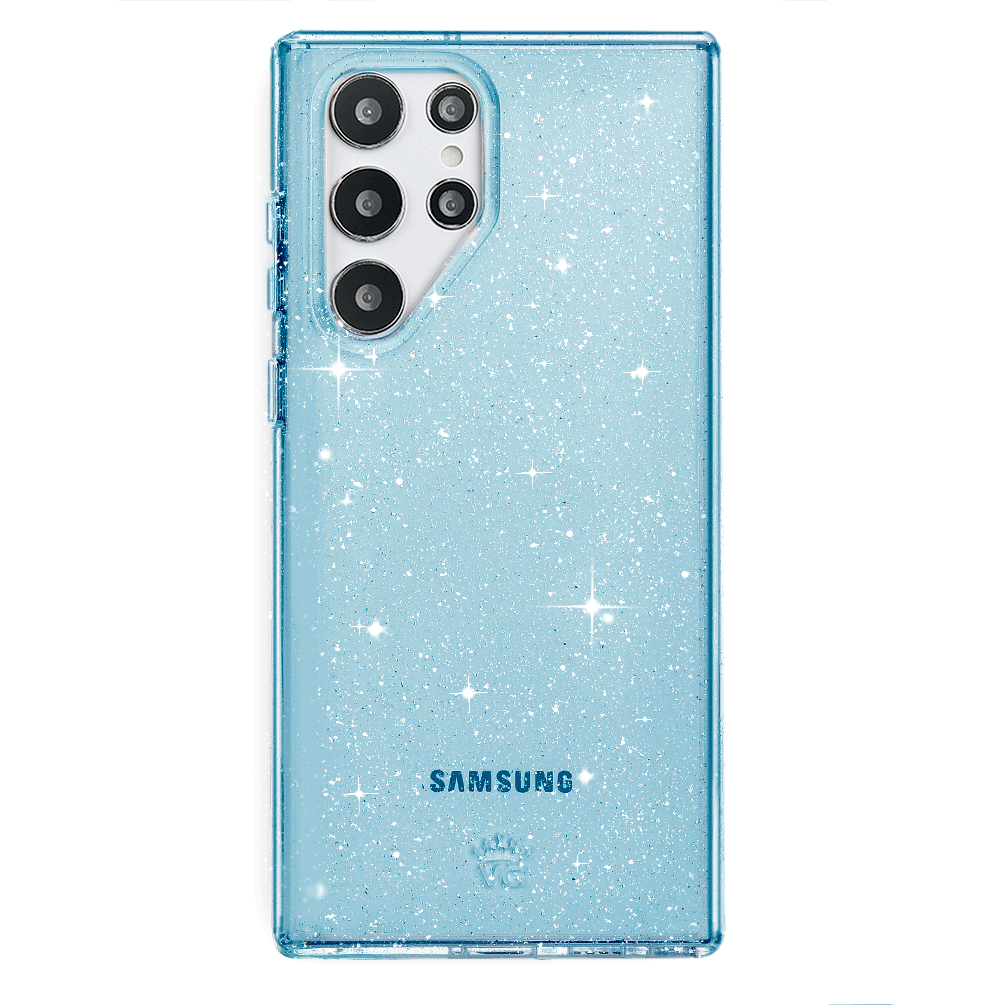 Samsung Galaxy Phone Case with Blue Stardust Design - Durable Protective Cover for Everyday Use, Travel & Outdoor Activities