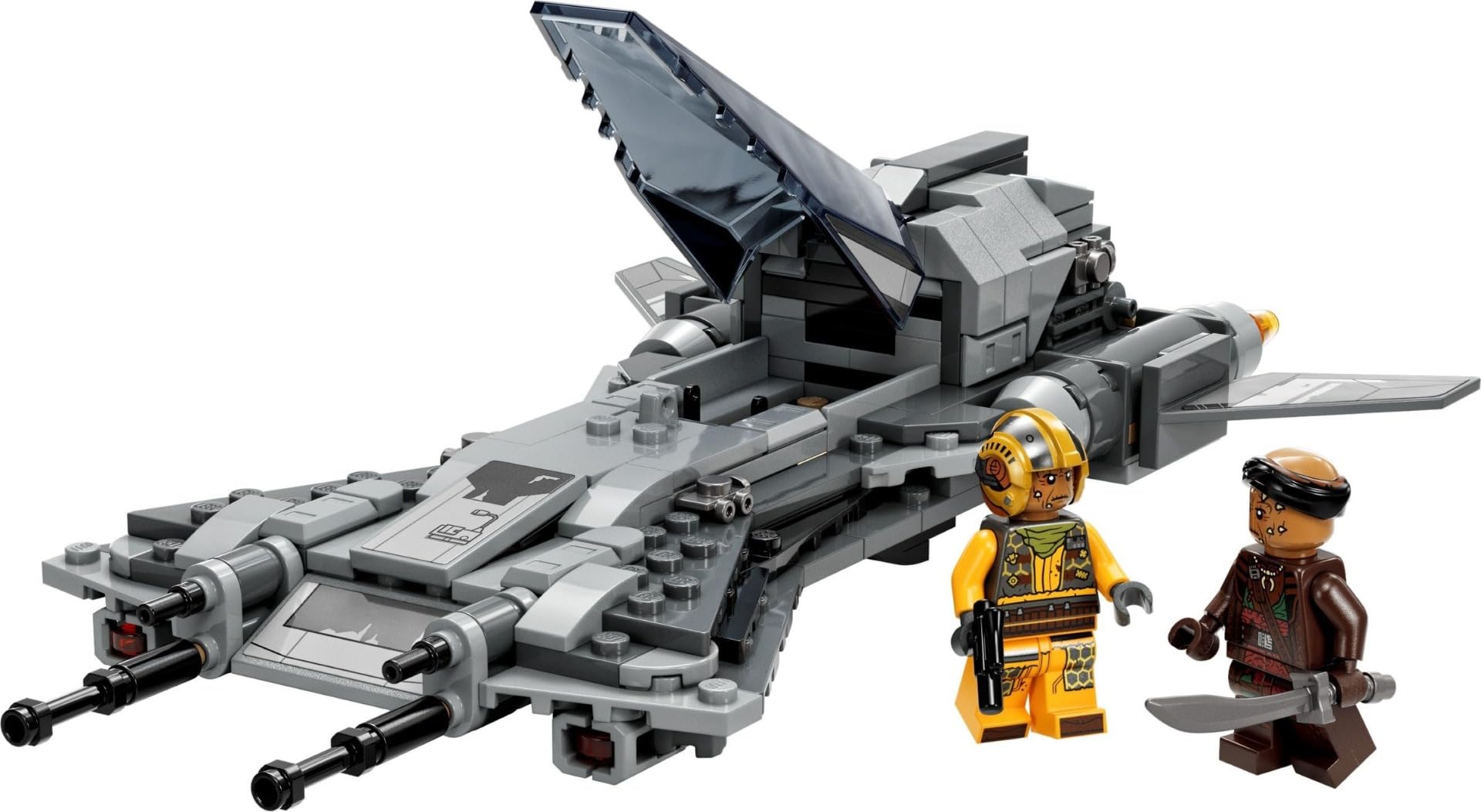 LEGO Star Wars Pirate Snub Fighter Building Toy Set (75346) - The Mandalorian Season 3 Collectible with Starfighter Model, Pilot & Vane Minifigures - Perfect Gift for Boys & Girls Ages 8+ | Great for Space Battles & Star Wars Themed Playtime