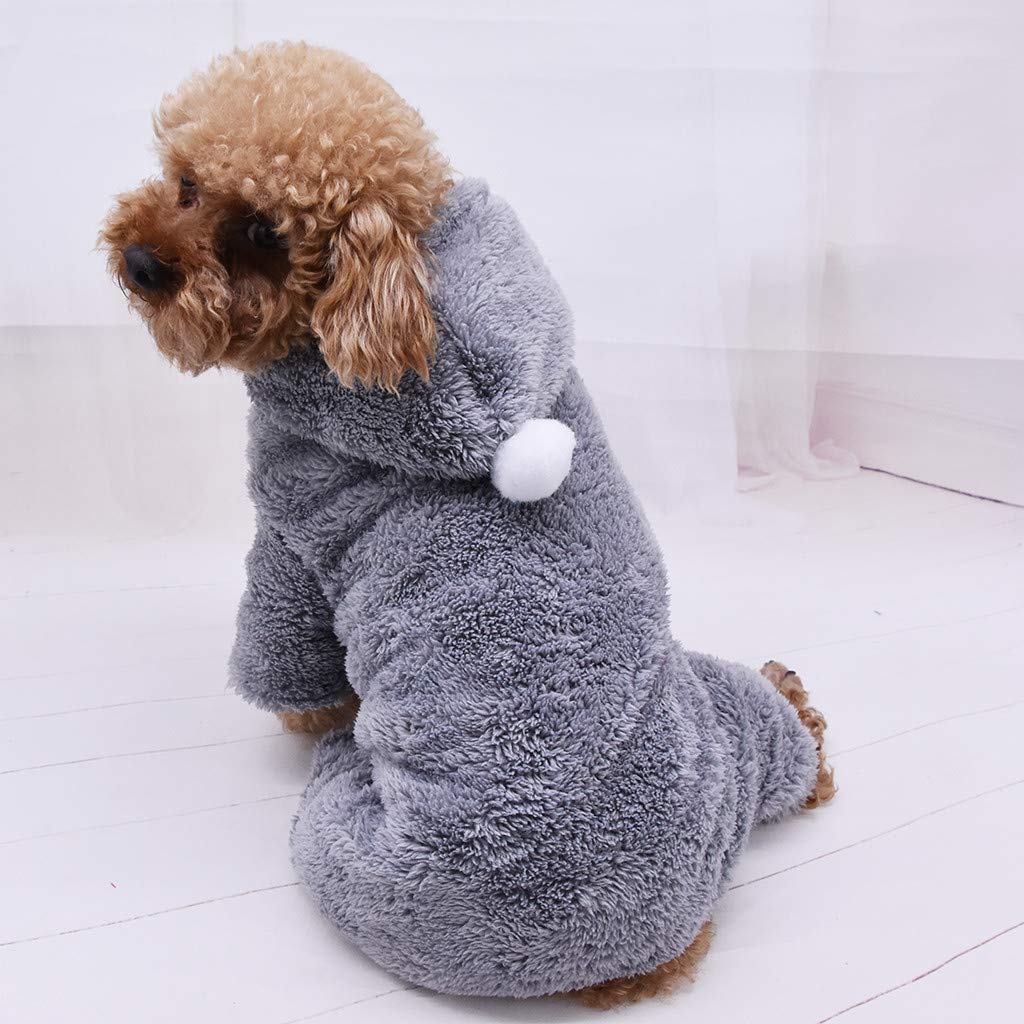 Polar Puppy Dog Shirt & Cat Sweatshirt - Warm Pet Clothes for Winter, Cute Painting Design - Perfect for Outdoor Walks and Indoor Cozy Time