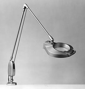 LED Magnifying Glass with Universal Clamp - 5X Magnification for Reading, Crafts & Electronics Repair - Perfect for Hobbyists, Jewelers & Seniors