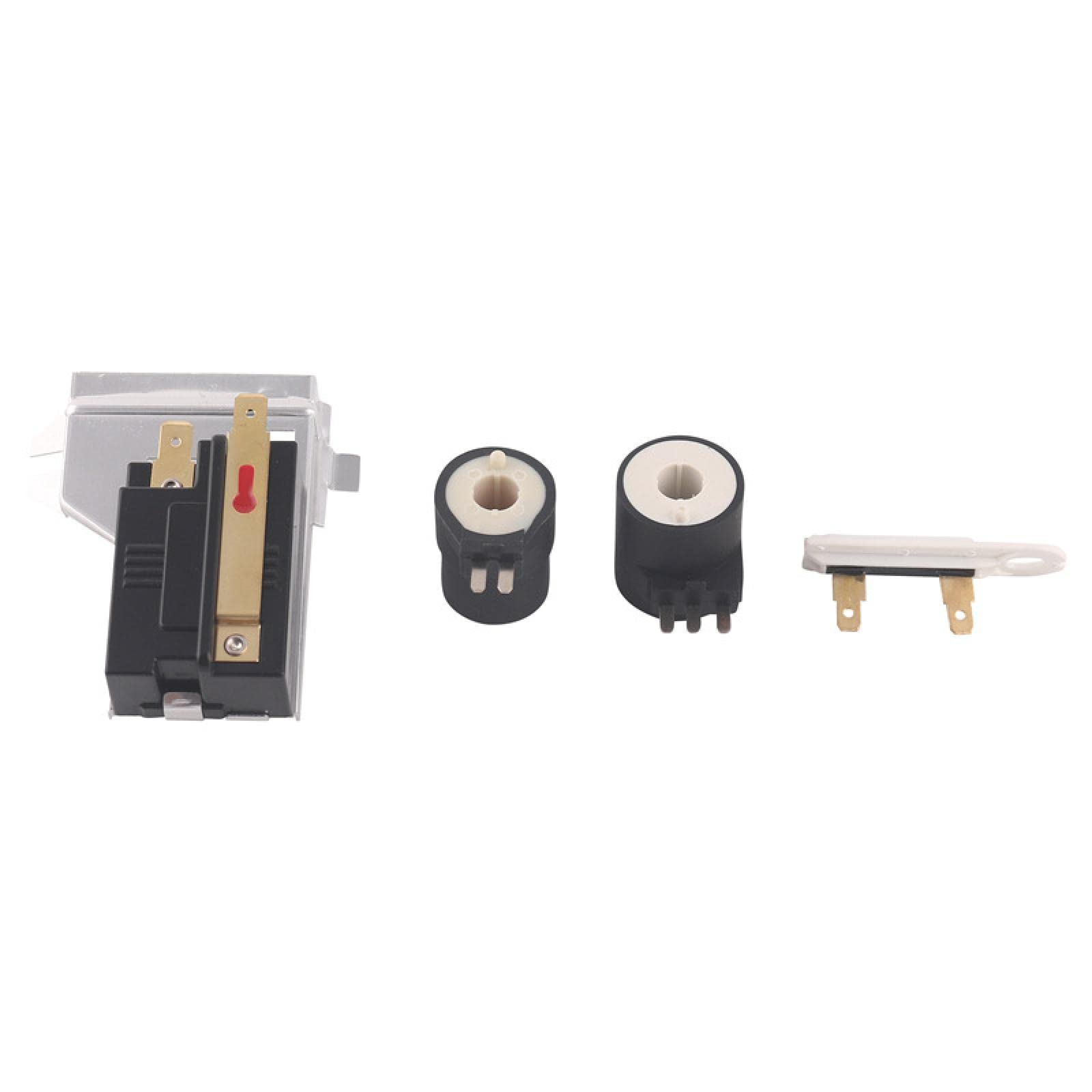 Flame Sensor & Gas Valve Coil Kit for Dryer Repair - Includes 338906 Flame Sensor, 279834 Gas Valve Coil, 3392519 Hot Fuse - Compatible with Major Dryer Brands - Perfect for DIY Home Appliance Maintenance & Replacement Parts