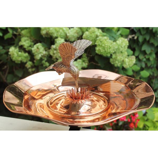 Hummingbird Bird Bath for Outdoors - Durable & Elegant Garden Decoration to Attract Hummingbirds | Perfect for Backyard, Patio, and Garden Decor