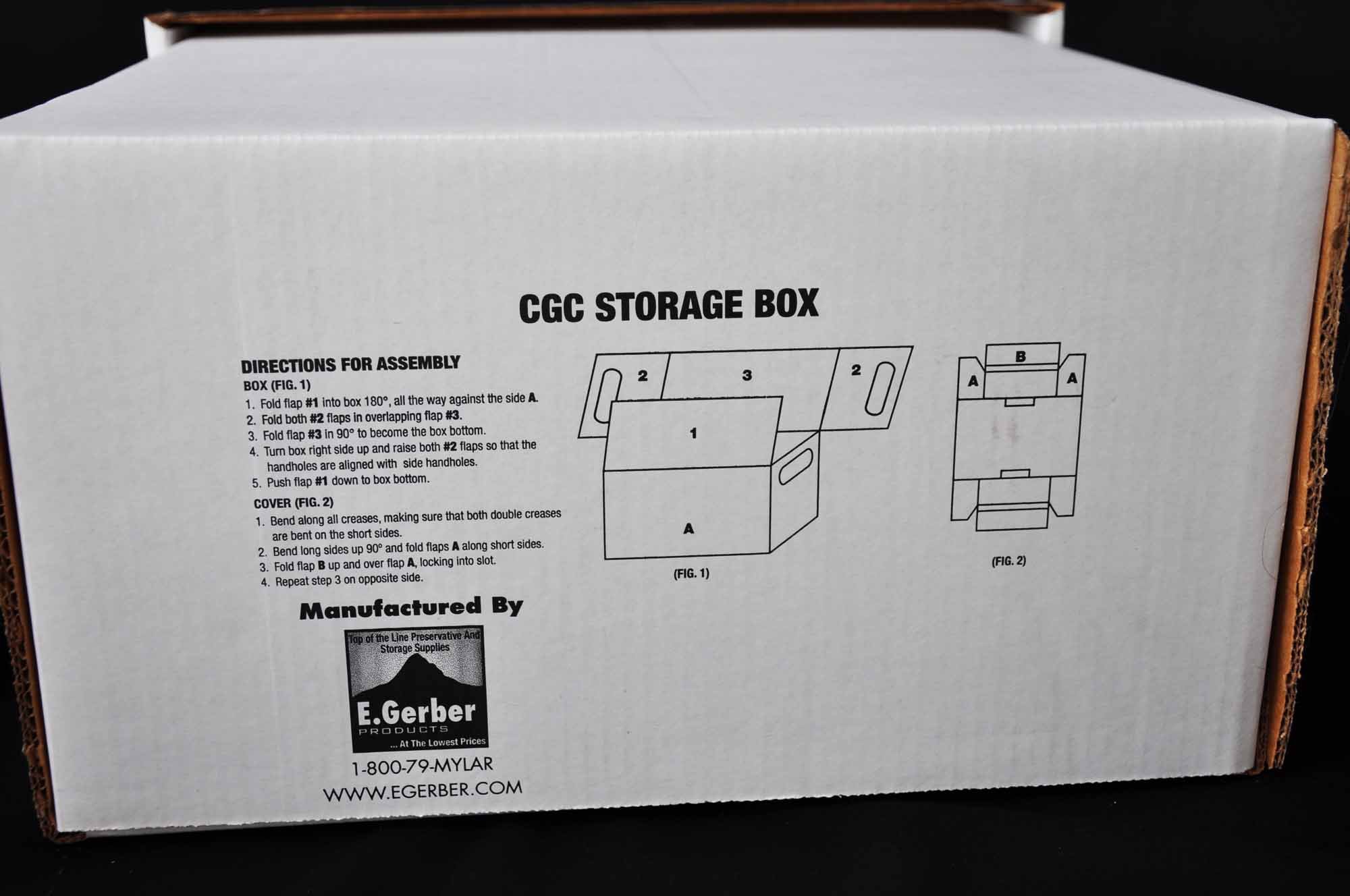 CGC/PGX Graded Comic Book Storage Box - Official Authorized 15