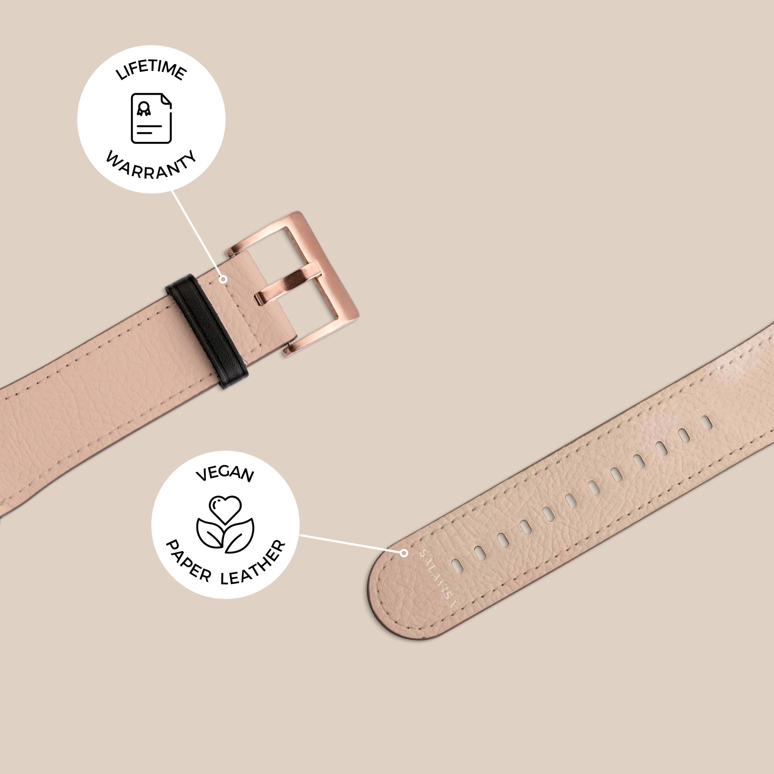 Light Pink Watercolor Galaxy Watch Band - Stylish & Durable Replacement Strap for Samsung Galaxy Watches - Perfect for Workouts, Running & Everyday Wear