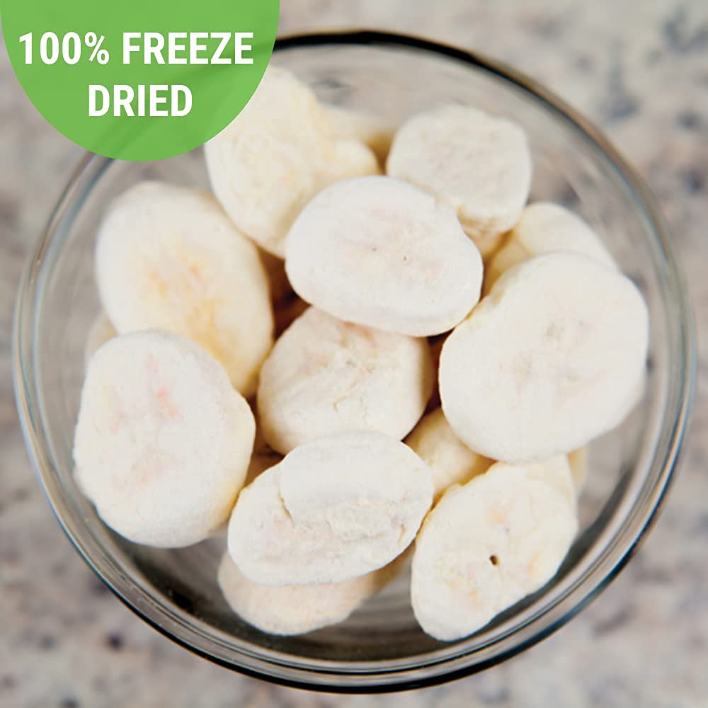 Nutristore Freeze Dried Fruit Variety Pack - Strawberries, Bananas & Raspberries | Healthy Snacks for Kids & Adults | Emergency Food Storage | 60 Servings (1 Month Supply) | Perfect for Camping, Hiking & Survival Kits