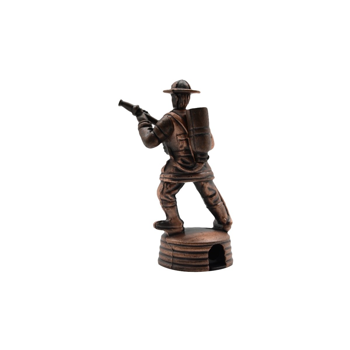 Vintage Fireman Fire Hose Die Cast Desk Pencil Sharpener - Collectible Novelty Office Supply for Firefighter Enthusiasts & Teachers - Perfect for Home, Office, and Classroom Use