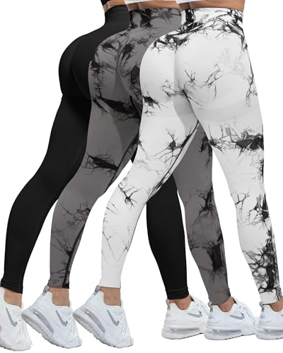 3 Packs - Black/Tie Dye Black/ Tie Dye White