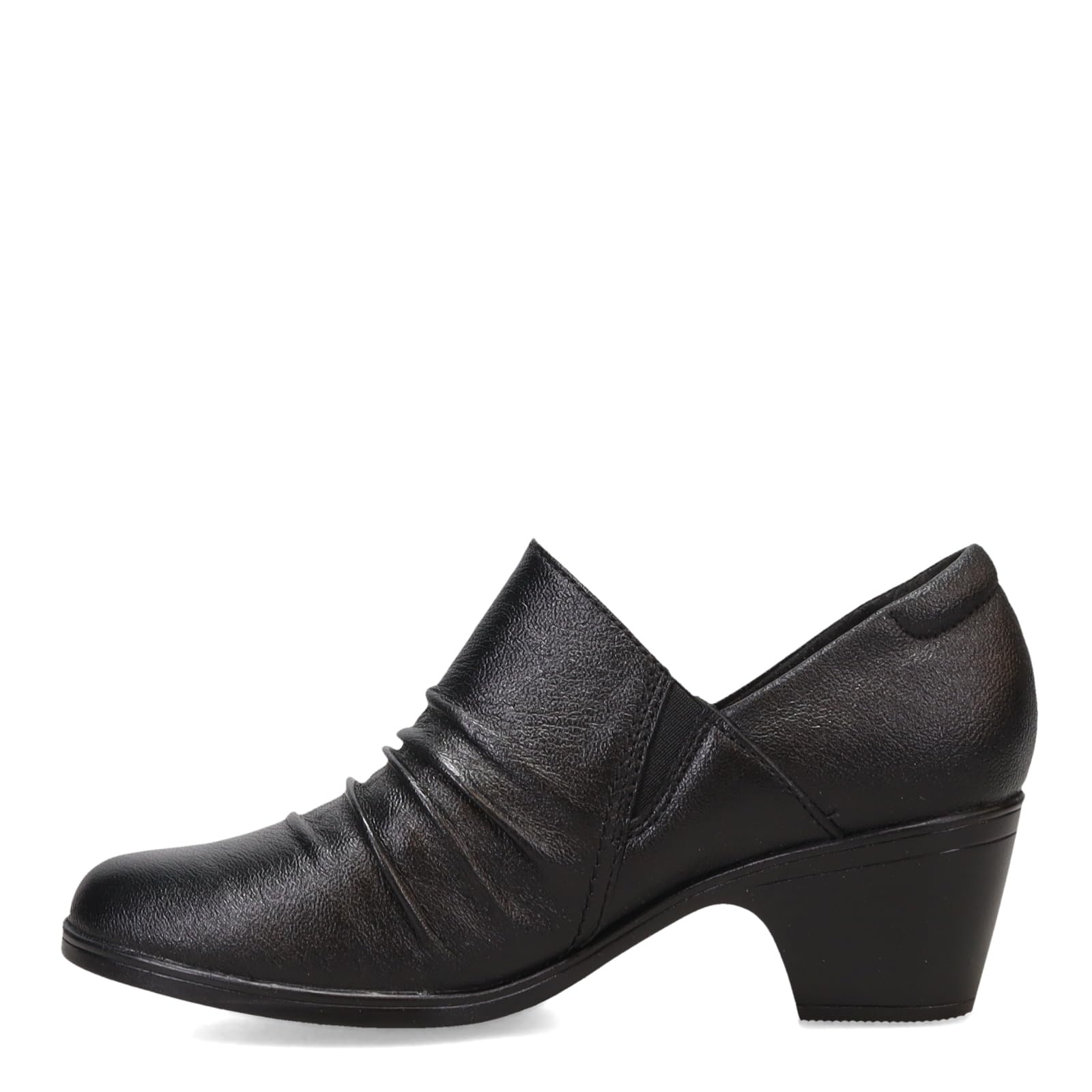 Clarks Women's Emily 2 Cove Pump - Comfortable Leather Dress Shoes for Work & Office | Elegant Low Heel Pumps for Professional Women