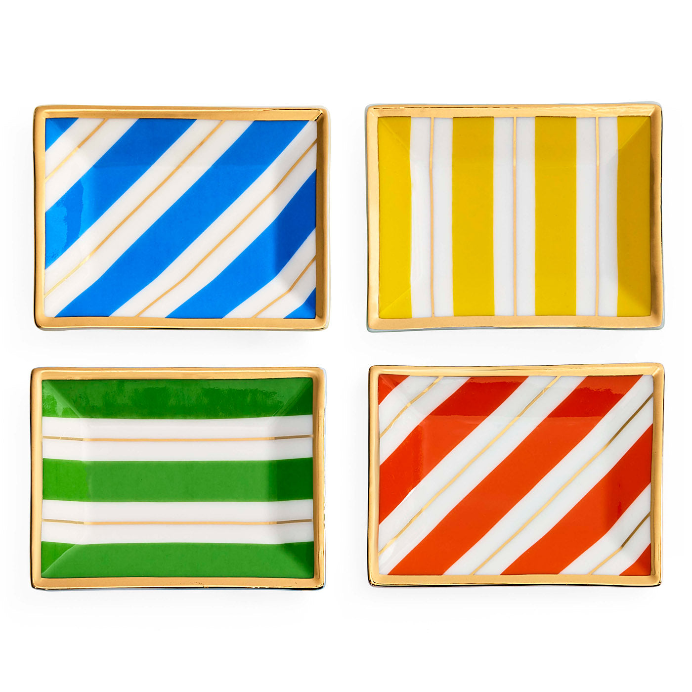 Portofino Petite Tray Set - Elegant Small Serving Tray for Coffee, Tea, and Snacks - Perfect for Home, Office, and Party Use