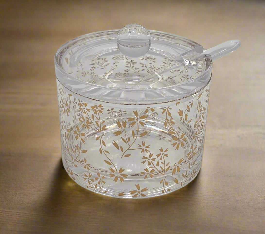 3.5x3 Inch Clear Acrylic Sugar and Spice Jars with Airtight Lids - Perfect for Kitchen Pantry Organization, Baking, and Spice Storage