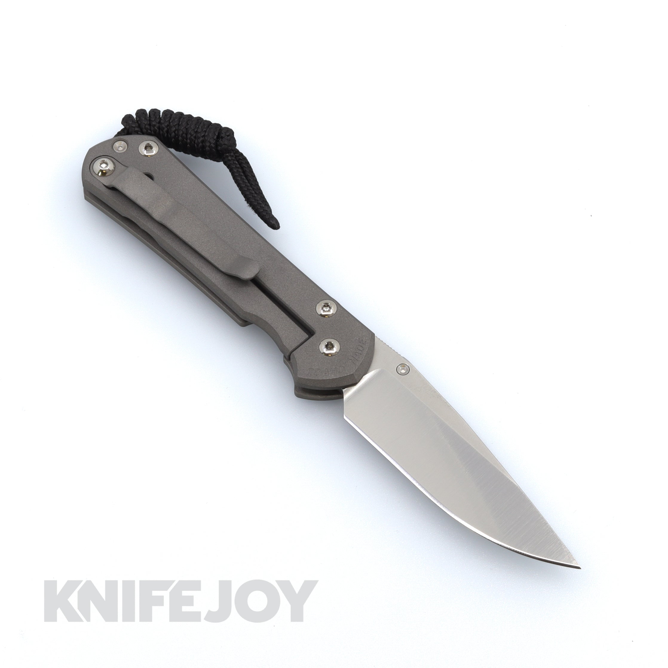 Chris Reeve Knives Small Sebenza 31 Drop Point Folding Knife - Magnacut Blade & Titanium Handles with Unique Graphic | EDC, Camping, Hunting, Outdoor Survival Gear