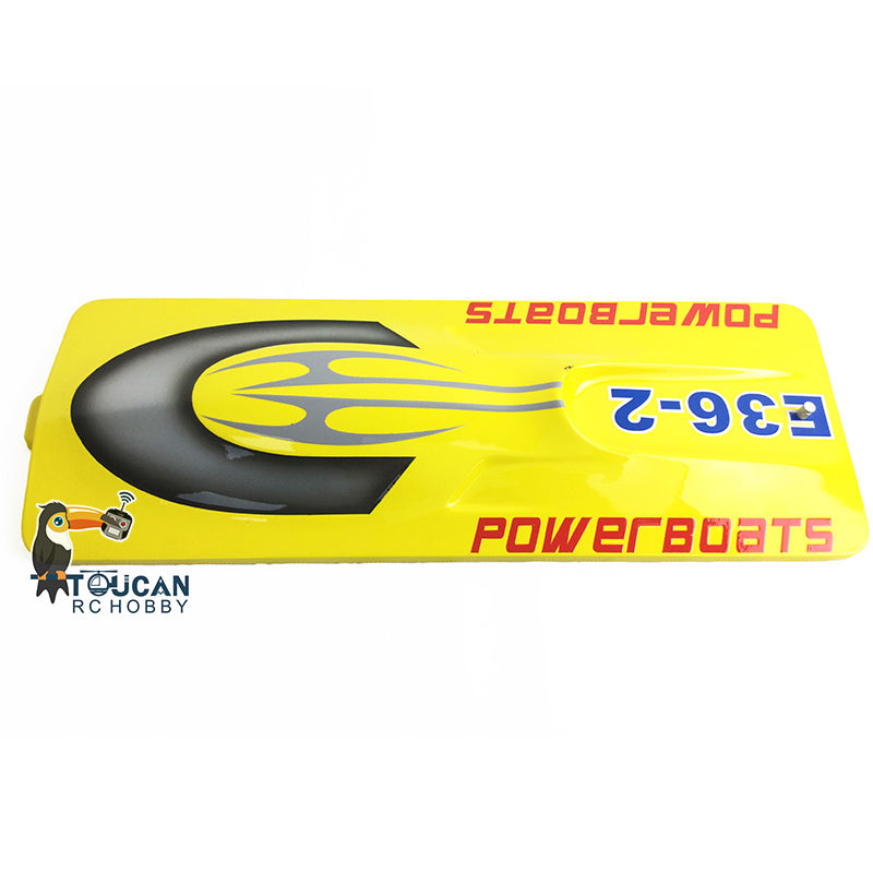 E36 Fiber Glass 2.4Ghz High Speed Electric RC Racing Boat - PNP with Motor, Servo & ESC (No Battery) - DIY Model 845x245x130mm - 75-80km/h - Perfect for Lakes, Ponds & Competitive RC Boat Racing
