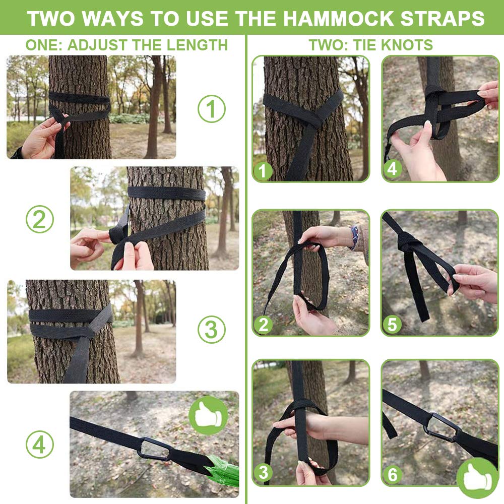 **Ayamaya Kids Camping Hammock - Ultralight Portable Hammock for Children, Girls & Boys - Includes Tree Straps & Carabiners - Perfect for Indoor, Outdoor, Backyard & Camping Adventures**