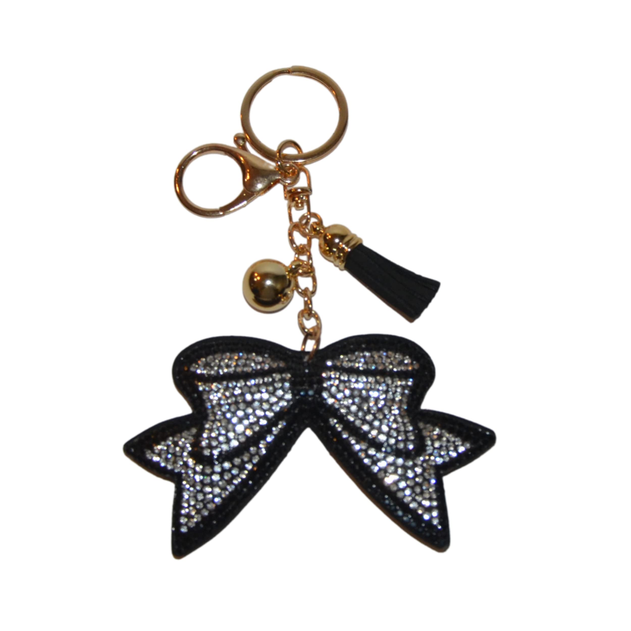 Sparkling Rhinestone Keychains for Women - Stylish Car Keys & Purse Charms | Trendy Handbag Accessories for Everyday Elegance | Perfect Gift for Birthday, Anniversary & Party Favors