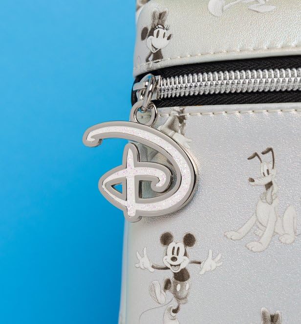 Disney 100th Anniversary Heritage Sketch Mini Backpack - Exclusive Collectible for Disney Fans | Perfect for Theme Parks, Cosplay & Everyday Use