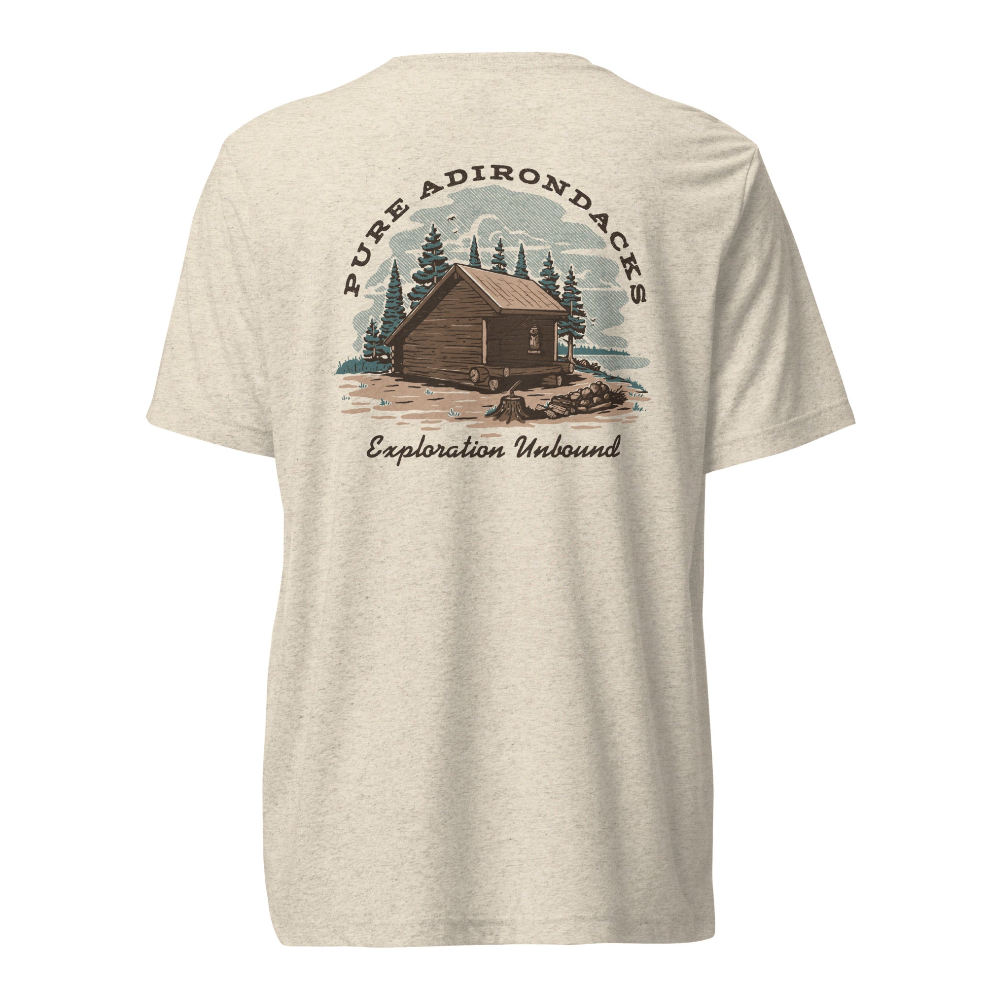 ADK Lean To Tee - Premium Quality Men's Graphic T-Shirt for Outdoor Enthusiasts | Perfect for Hiking, Camping & Casual Wear