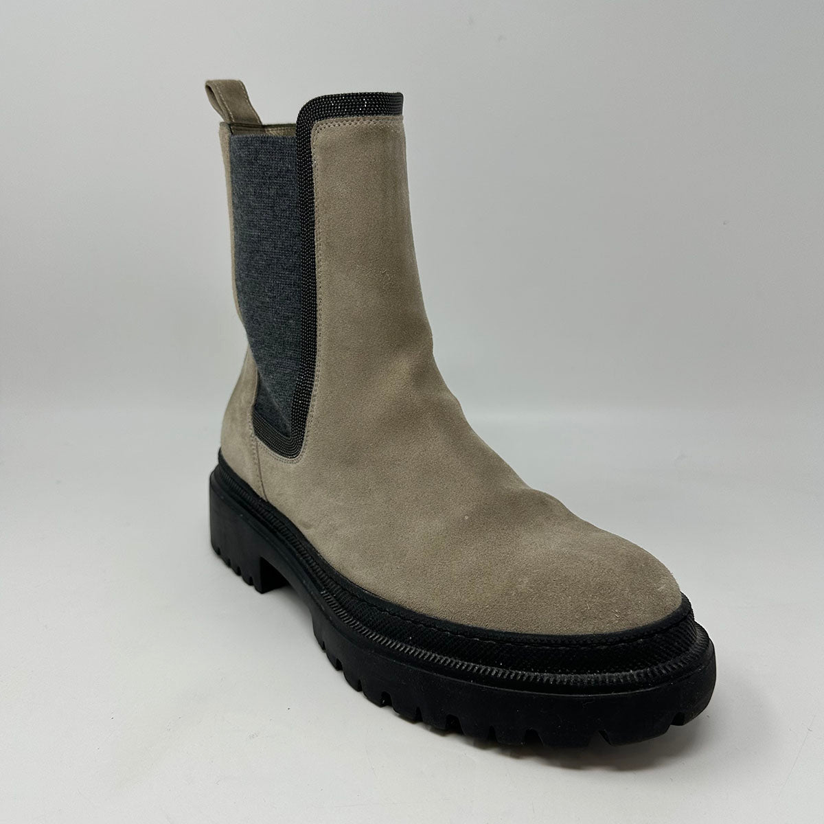Brunello Cucinelli Leather Boots for Women - Stylish & Comfortable Ankle Boots for Fall & Winter | Perfect for Office, Travel & Casual Outfits