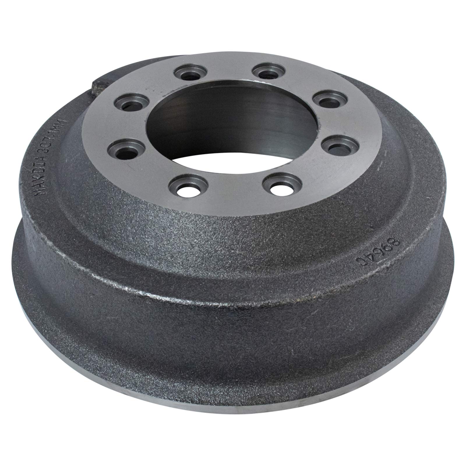 TRQ Rear Brake Drum & Shoe Kit Set - Compatible with 1987-1991 Ford E250/E350 Van & 1985-1997 Ford F250/F350 Truck - Perfect for Brake System Repair & Maintenance