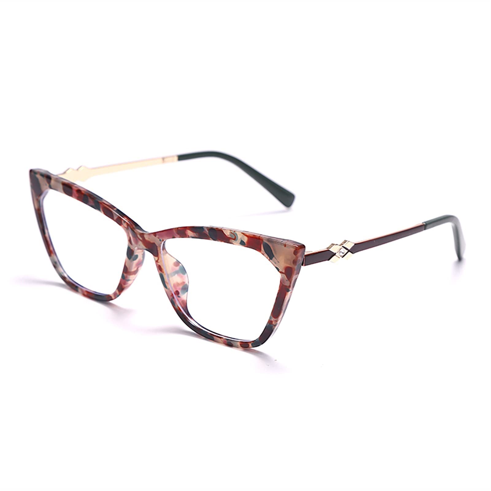 Cat Eye Reading Glasses Anti Blue Light for Women & Men - Computer Use