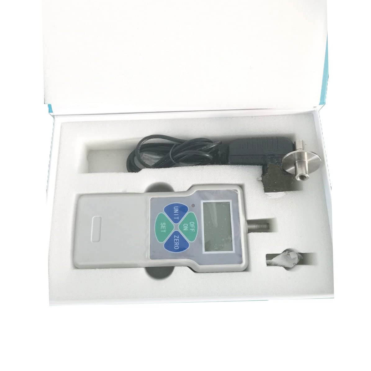 Digital Fruit Penetrometer - Hardness Tester for Measuring Fruit Firmness (0.2-15 kgf/cm² Range, 11.1mm Tip) | Perfect for Quality Control in Agriculture, Orchards & Food Labs