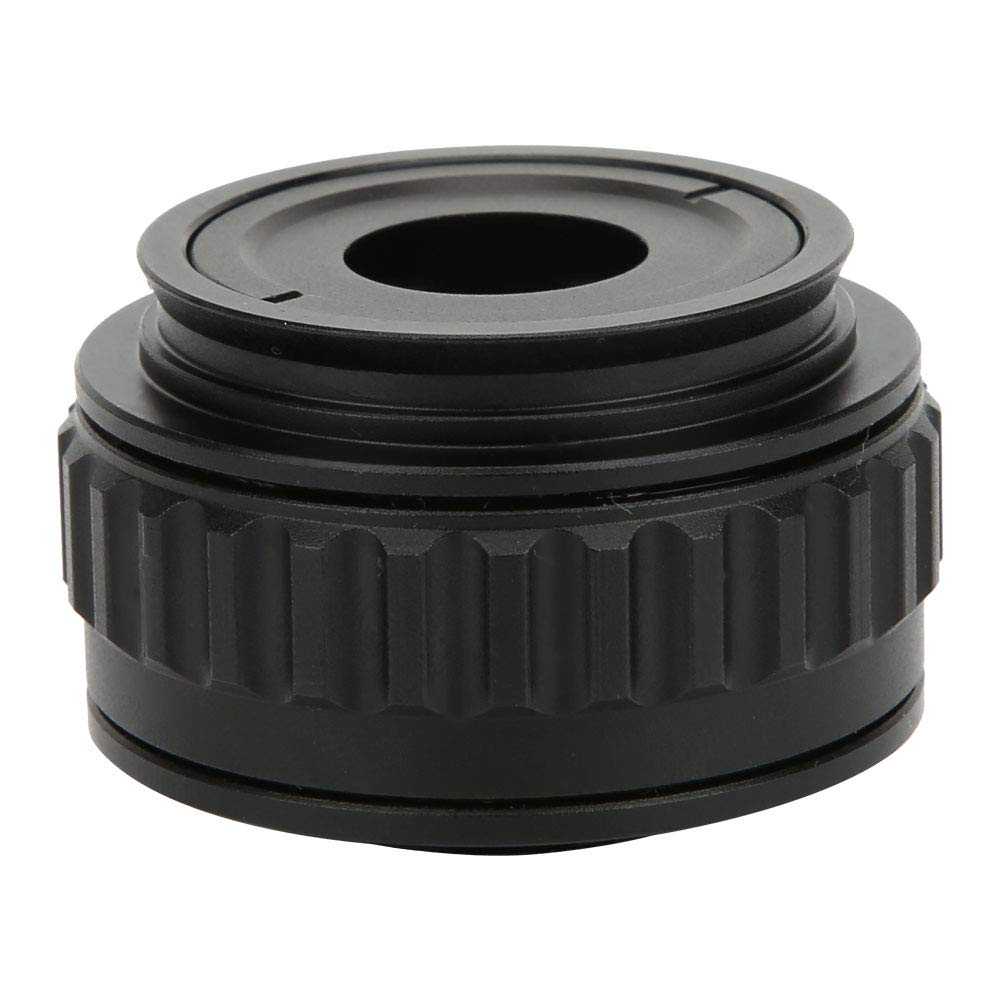 Estink 0.35X Microscope Adapter for CTV Cameras - Metal Eyepiece Lens Mount with Optical Glass for Trinocular Stereo Microscopes | Perfect for Lab Research, Jewelry Inspection & Electronics Repair