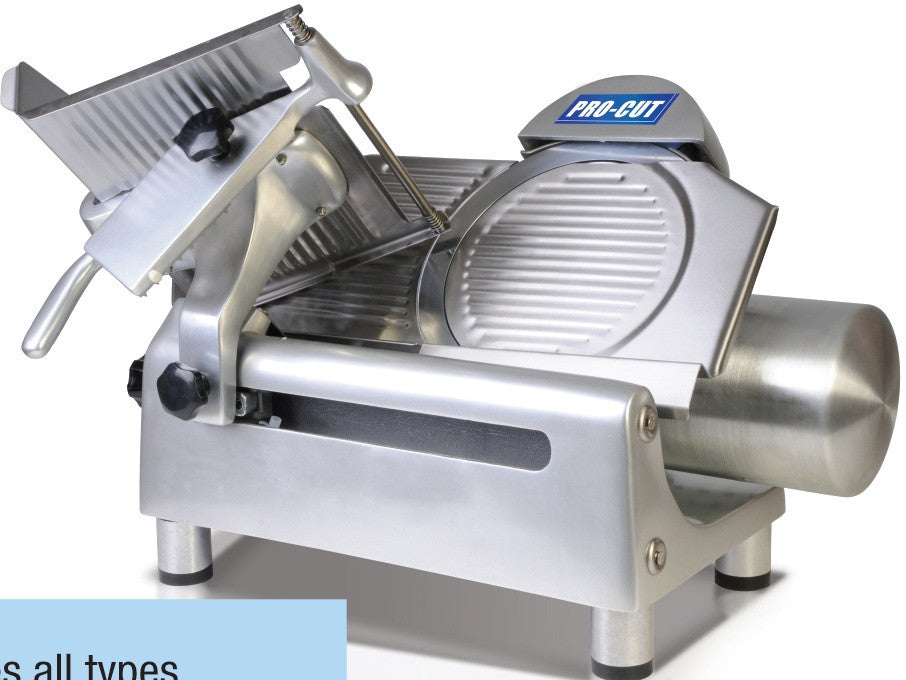 PRO CUT KMS 12 Commercial Meat Slicer - Stainless Steel Deli Slicer for Home & Restaurant Use - Free Shipping - Perfect for Slicing Meats, Cheeses, Vegetables & More