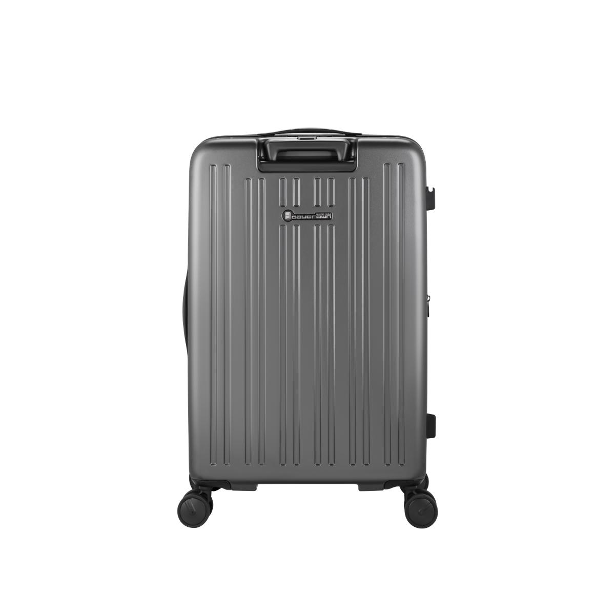 Daycrown 8528 Expandable Carry-On Luggage with Hinomoto Silent Wheels - Lightweight Spinner Suitcase for Travel, Business & Vacation - TSA Lock & Front Opening Design