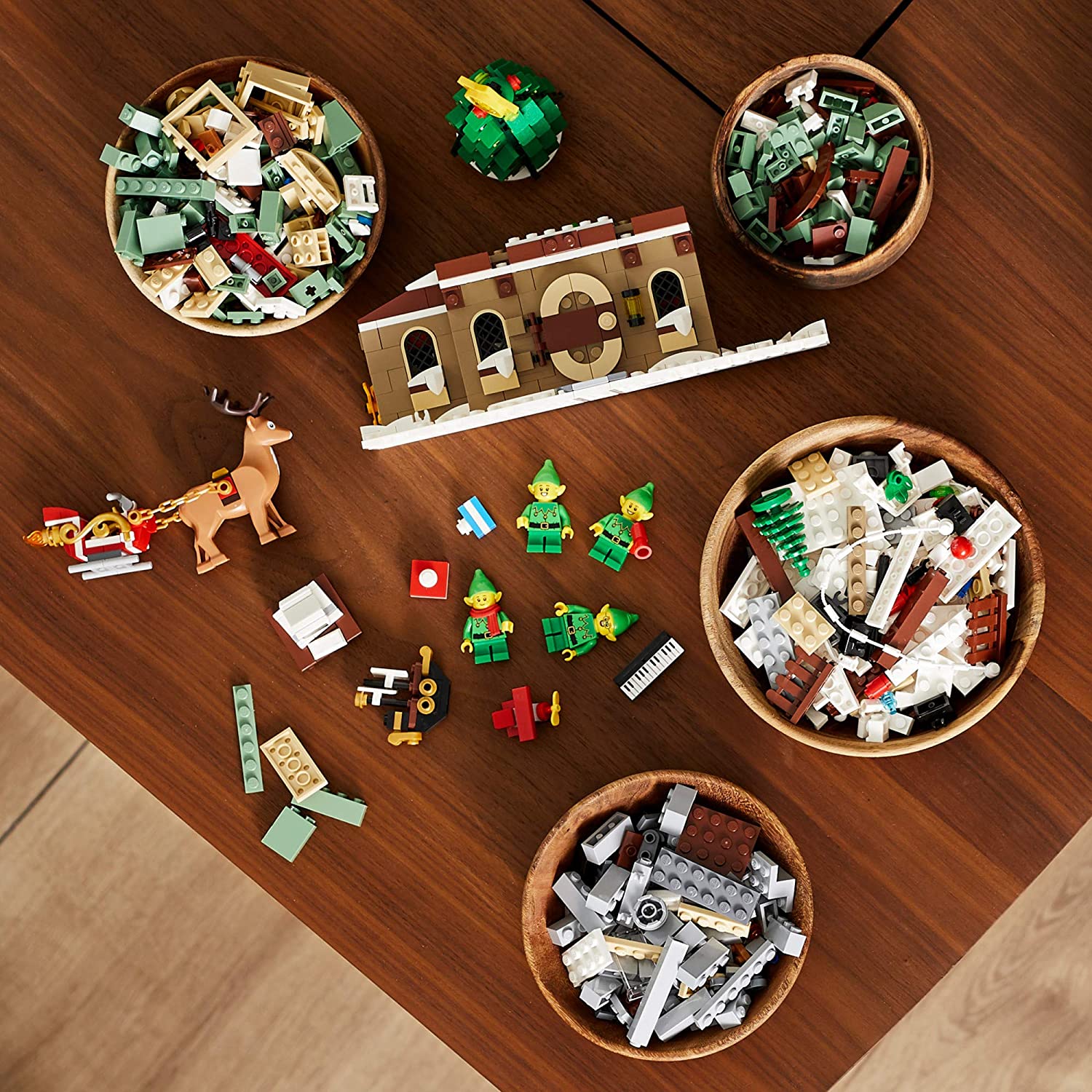 LEGO Elf Club House 10275 Building Kit - Creative Holiday Toy for Kids & Collectors - Perfect for Christmas Decor & Playtime Fun