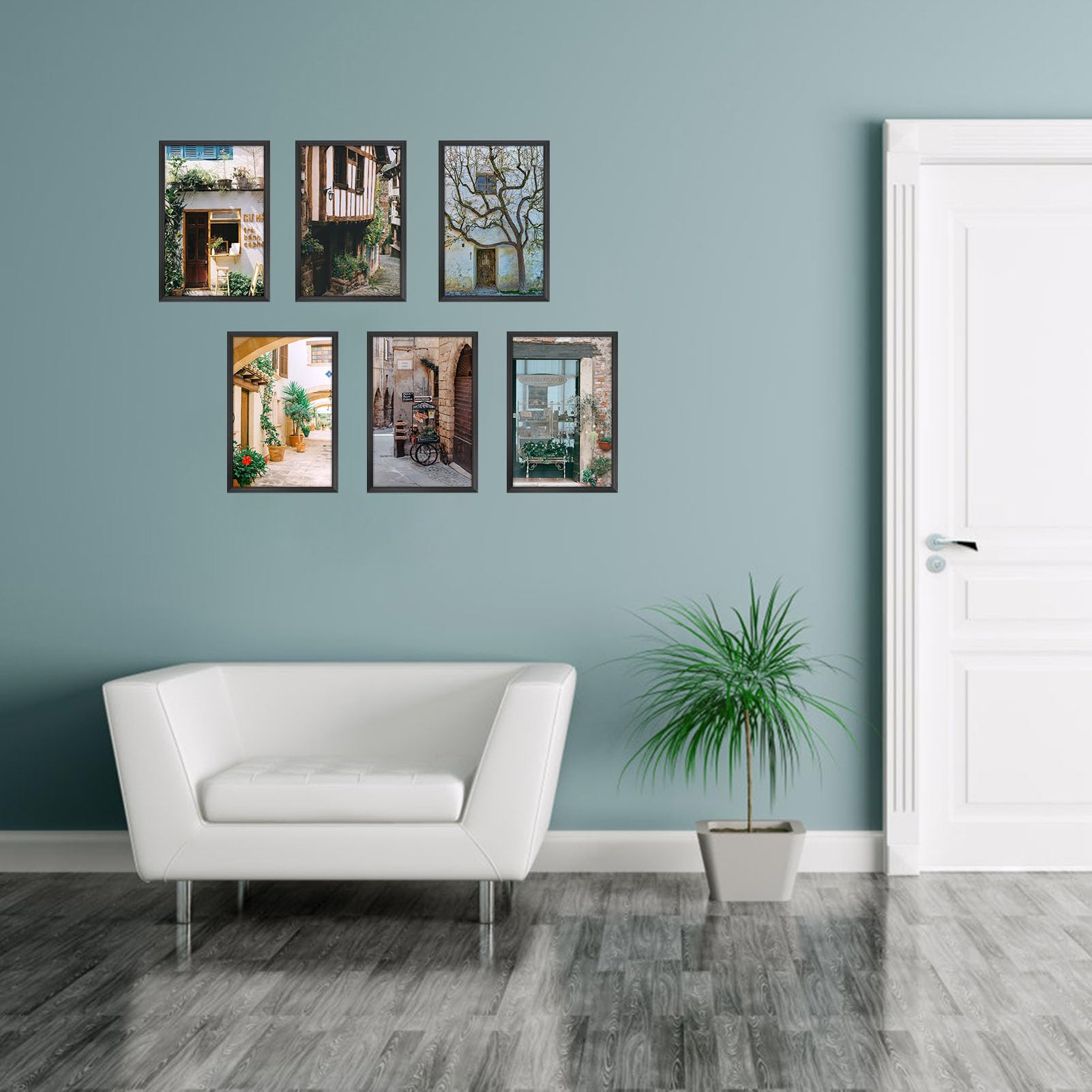 Lavezee 11x17 Picture Frame Set of 6 - Black Wall Frames for Displaying 11 by 17 Inch Posters & Photos | Perfect for Home Decor, Office Art, and Gallery Displays