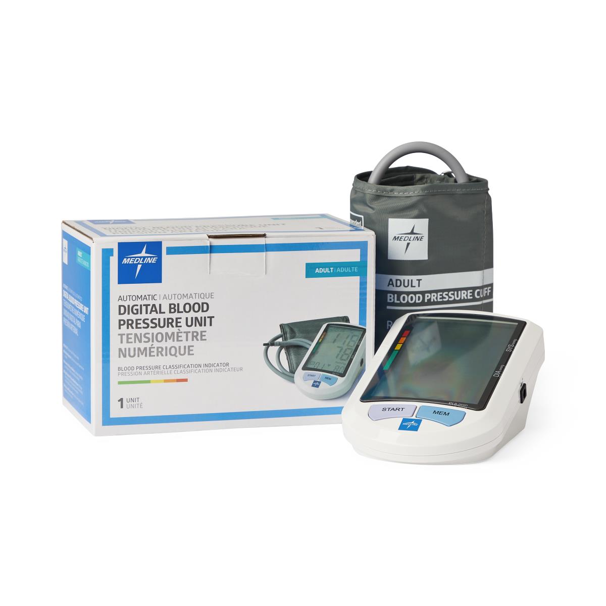 Elite Automatic Digital Blood Pressure Monitor - Accurate Upper Arm Cuff for Home Use | Track Heart Rate & Hypertension | Ideal for Adults & Seniors Health Monitoring