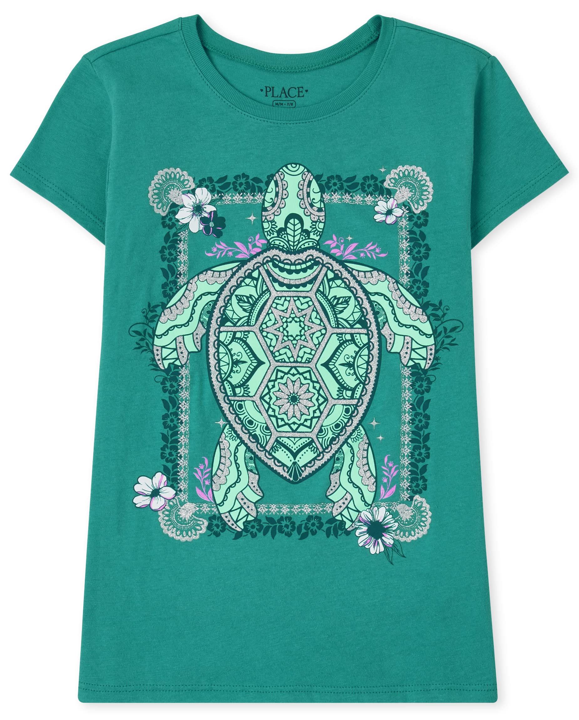 The Children's Place Girls Short Sleeve Graphic Tee - Cute Cotton T-Shirt for Toddler & Kids - Perfect for Playdates, School & Everyday Wear