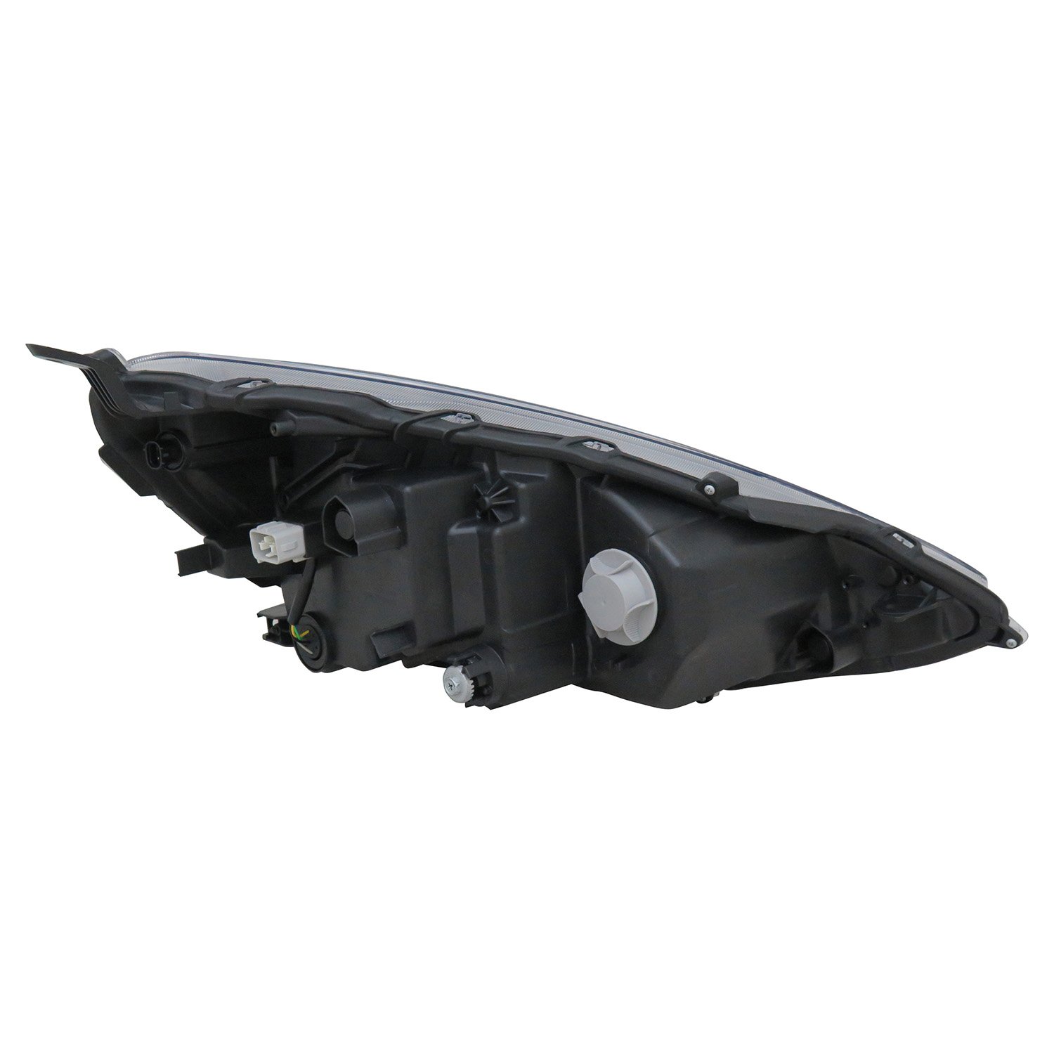 TYC Left Headlight Assembly Replacement for 2015-2017 Toyota Prius C - Perfect for Night Driving & Foggy Conditions