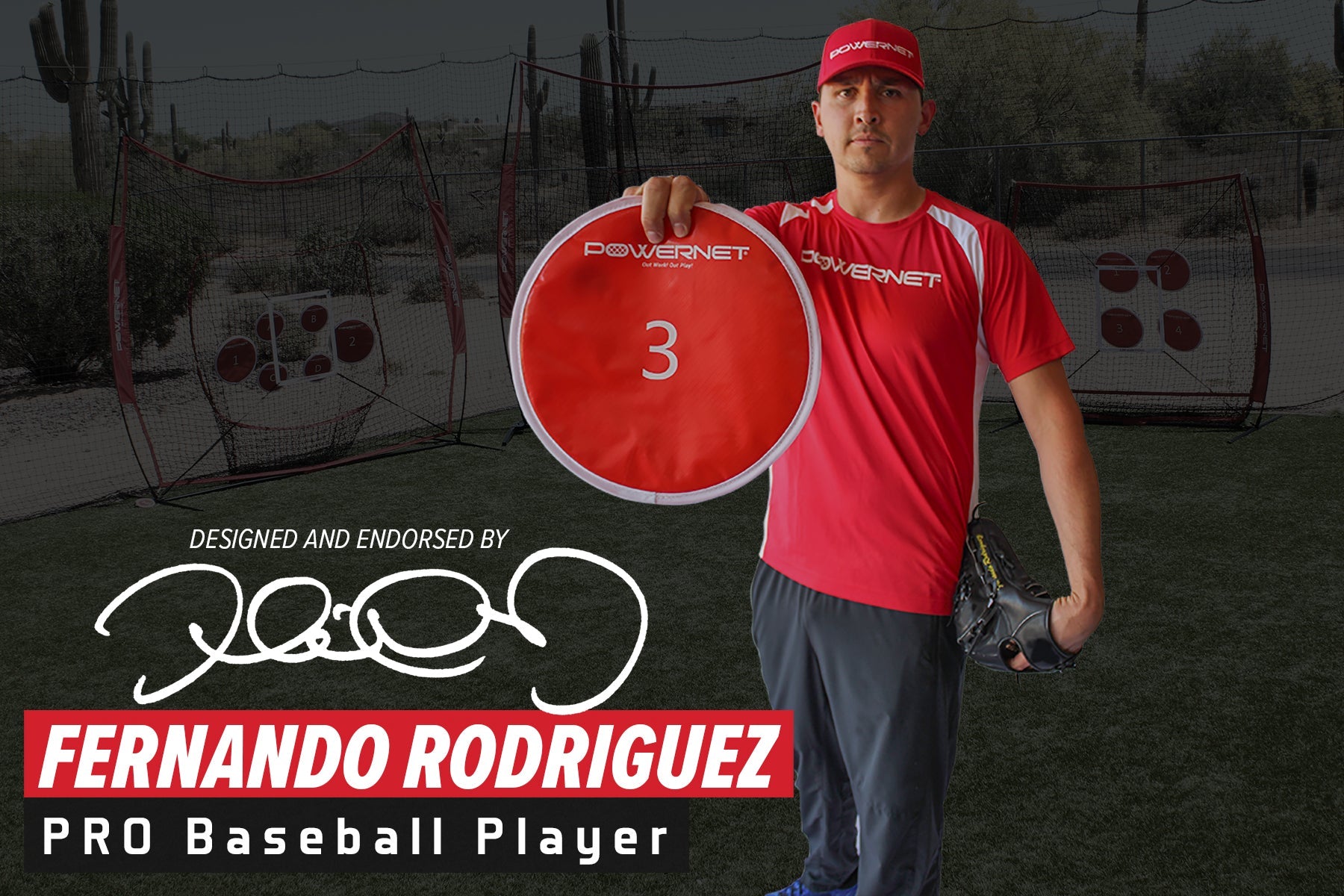 PowerNet German Marquez Pitch Perfect Targets - Baseball Pitching Training Aid for Accuracy & Control - Perfect for Home, Backyard & Team Practice Sessions