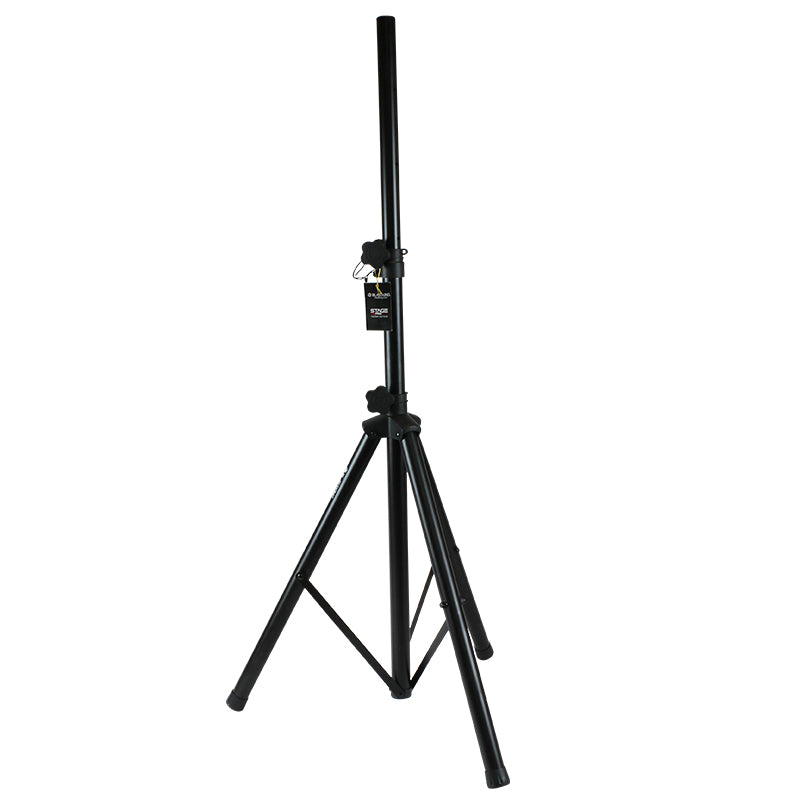 Blastking SPS320SS Light Duty Speaker Stand - Adjustable Height, Sturdy Base for Home & Studio Use - Perfect for Bookshelf Speakers, DJ Equipment & Stage Monitors