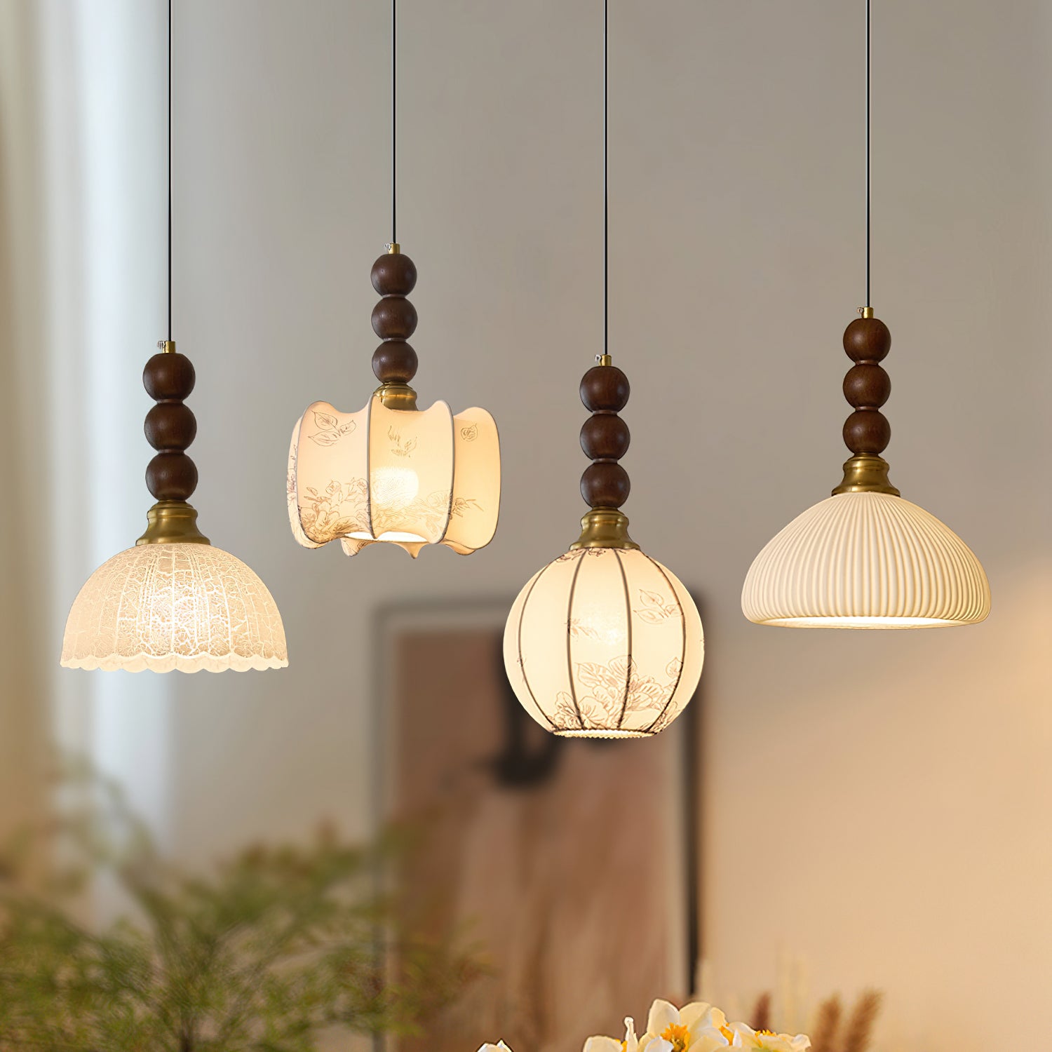 Celine Pendant Lamp - Modern Hanging Light Fixture for Dining Room, Kitchen, or Bedroom | Elegant Ceiling Lighting for Home Decor