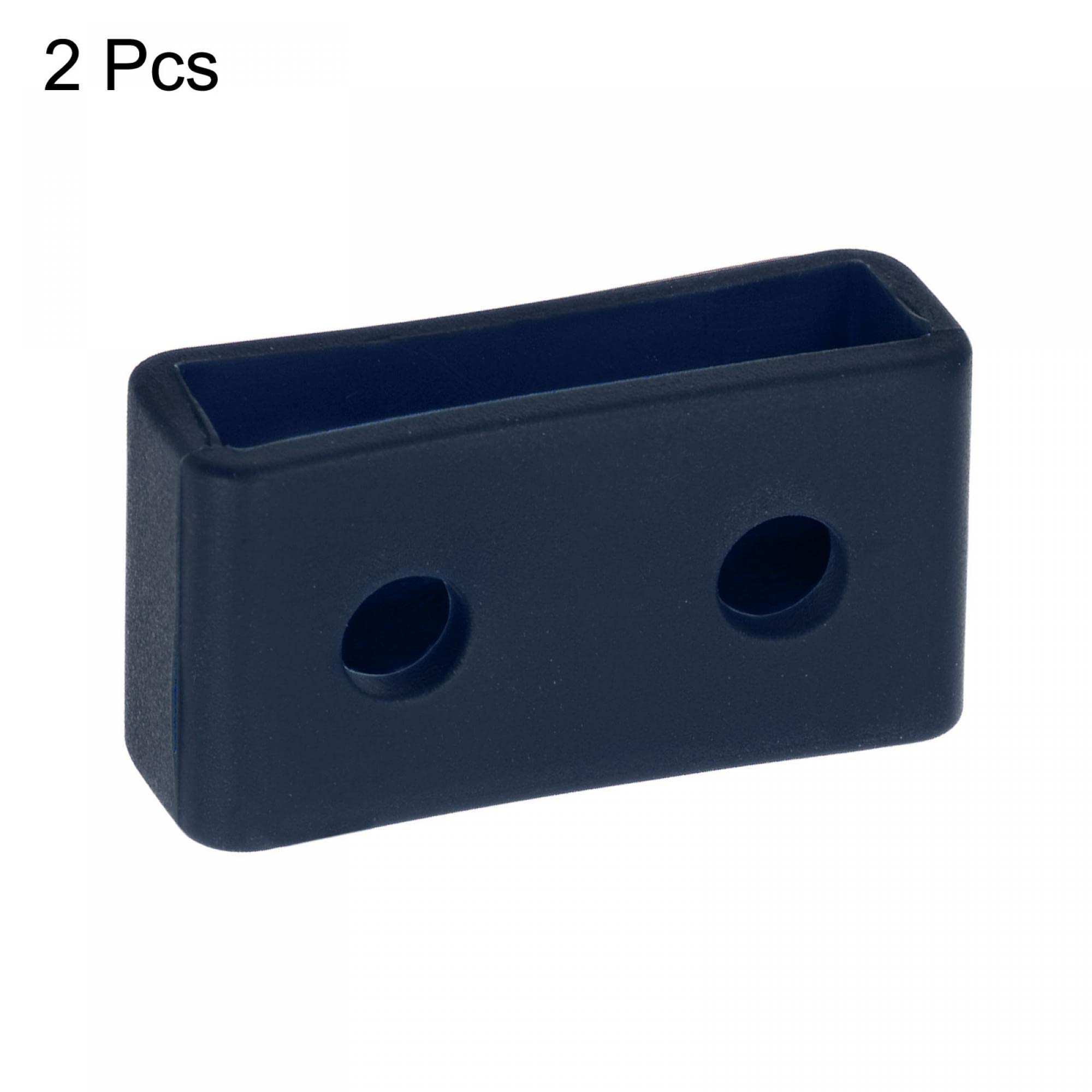 22mm Silicone Watch Band Holder - Navy Blue 2 Pcs for Secure Fit