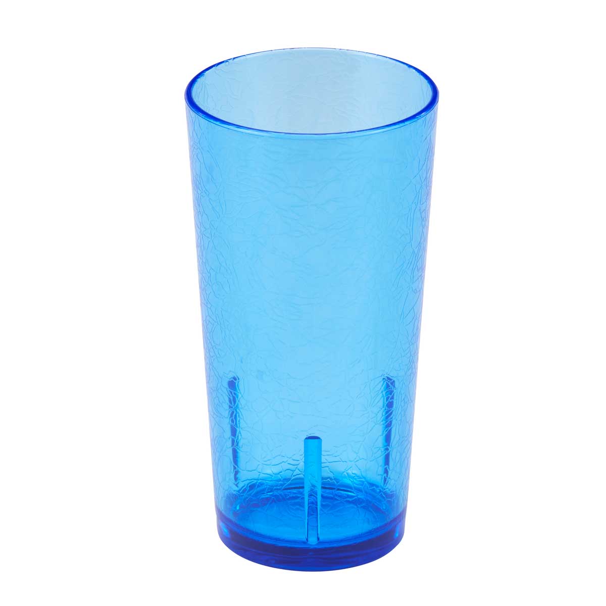 Cambro D16608 16 oz. Del Mar Tumbler - Sapphire Blue (Pack of 12) | Durable Drinkware for Restaurants, Cafes & Catering Services