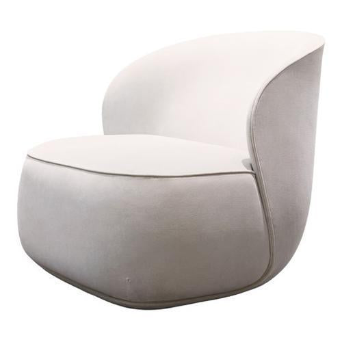 Modern Pipe Lounge Chair - Mid Century Style Accent Chair for Living Room, Bedroom & Office - Comfortable Upholstered Reading Chair with Wooden Legs - Perfect for Relaxing, Reading & Decorating Your Home