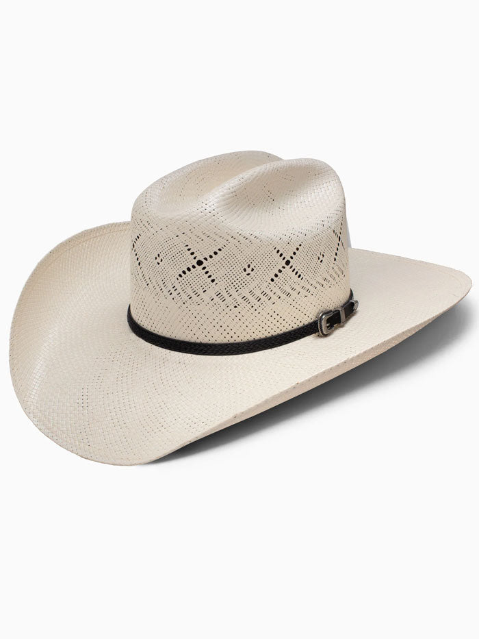 Resistol RSALMX 304281 20X George Strait Collection Straw Cowboy Hat - Natural Color for Men - Perfect for Country Music Concerts, Outdoor Rodeos & Summer Sun Protection