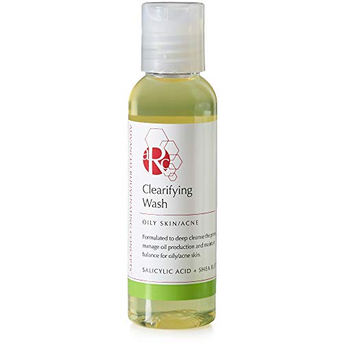 Oil Balancing Facial Cleanser with Salicylic Acid for Acne, Oily & Combination Skin - Travel Size 2 oz | Deep Cleansing & Pore Refining Face Wash | Perfect for Daily Skincare Routine & On-the-Go Travel