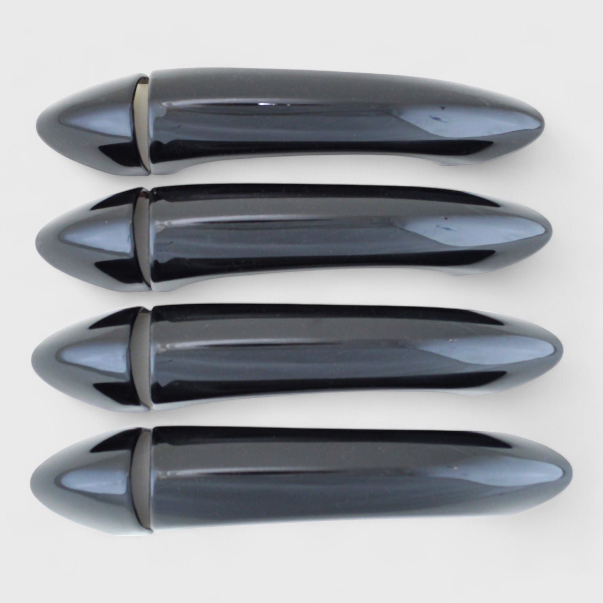 Gloss Black Chrome Delete Door Handle Cover for Cars - No Smart Key (Model DH6308BLK) | Perfect for Vehicle Exterior Customization & Protection