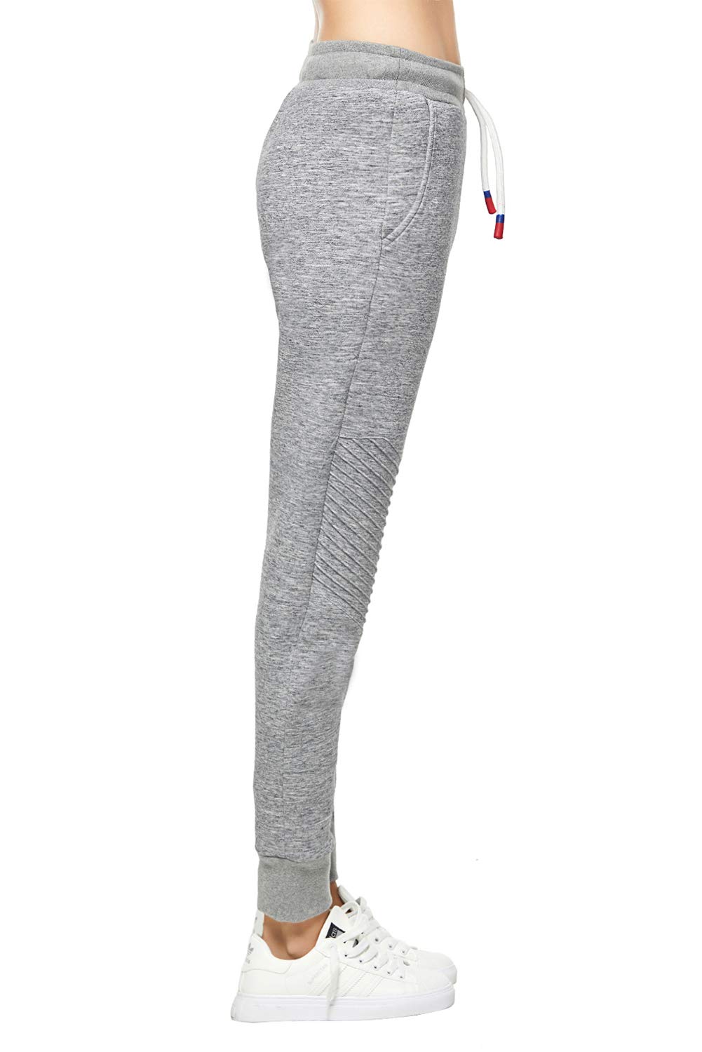 Women's Slim Fit Fleece Joggers - Athletic Training Sweatpants with Stretchy Comfort (XS-XXL) | Perfect for Yoga, Gym Workouts & Casual Lounge Wear