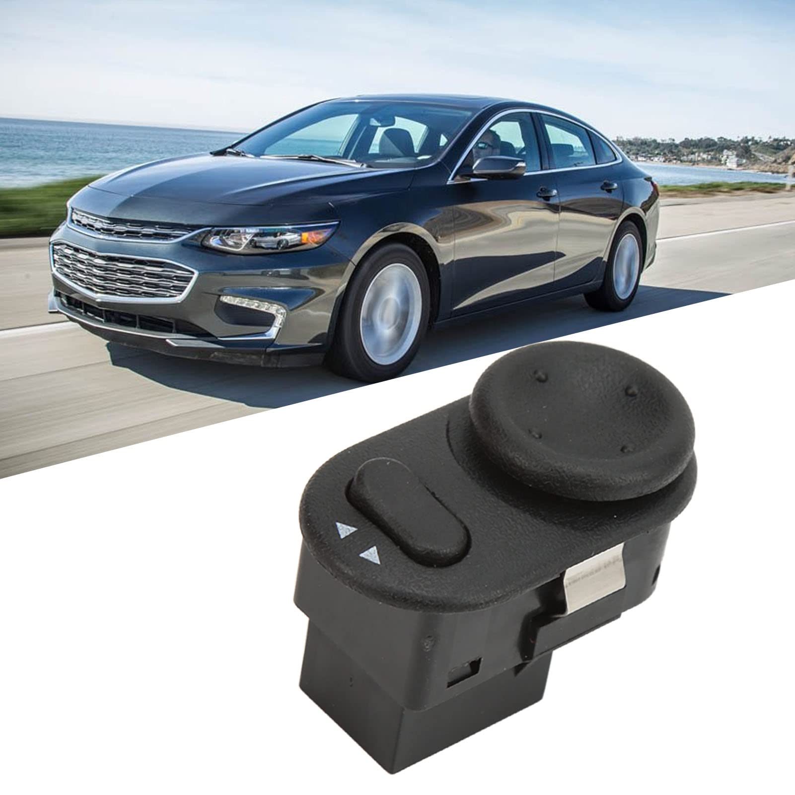 Qiilu Power Mirror Switch Replacement for H3 2007-2010 - 15250458 Side Door Mirror Control Switch for Exterior Rearview Mirrors | Perfect for Off-Roading & Daily Commuting