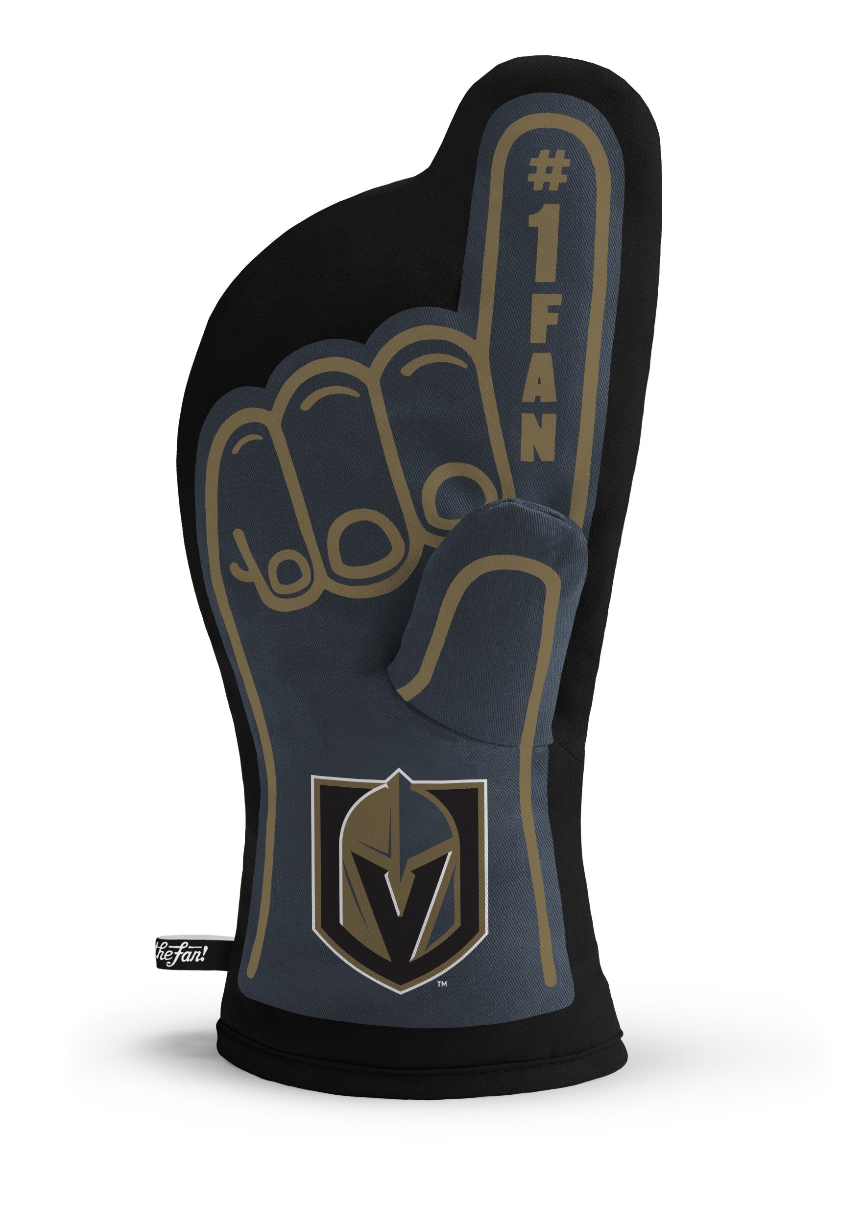 YouTheFan NHL #1 Oven Mitt - Officially Licensed Hockey Team Oven Glove for Kitchen Baking, Grilling & Cooking - Perfect for Game Day Snacks & Tailgating Parties