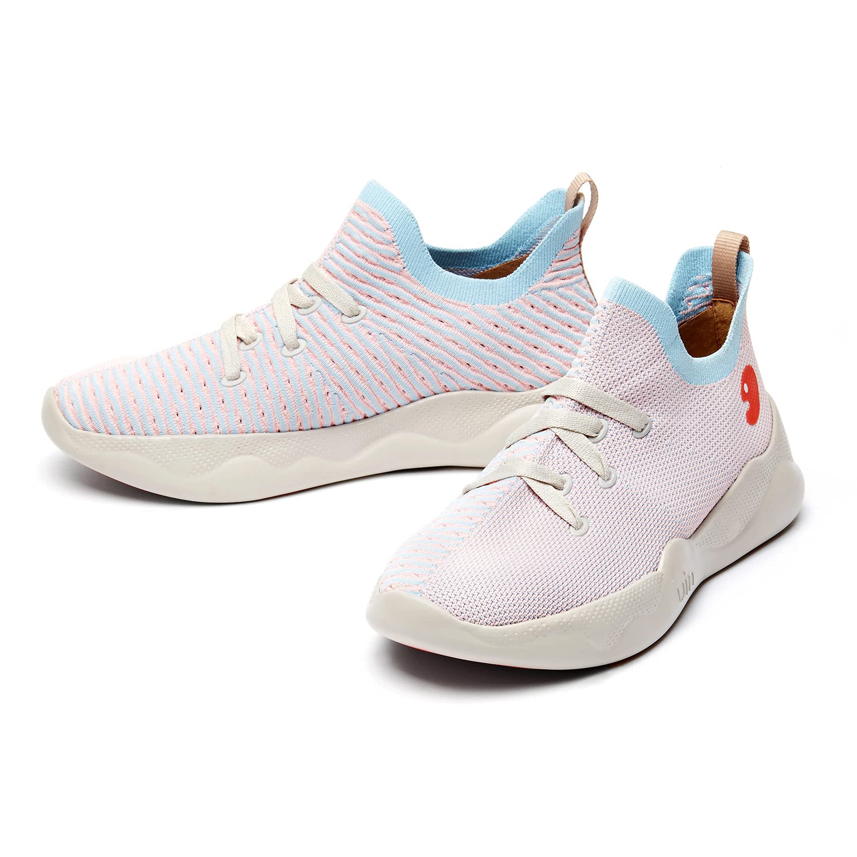 UIN Women's Fashion Sneakers - Lightweight Walking Shoes for Women, Slip On Casual Comfortable Athletic Shoes with Artistic Painting Design | Perfect for Travel, Workout & Everyday Wear