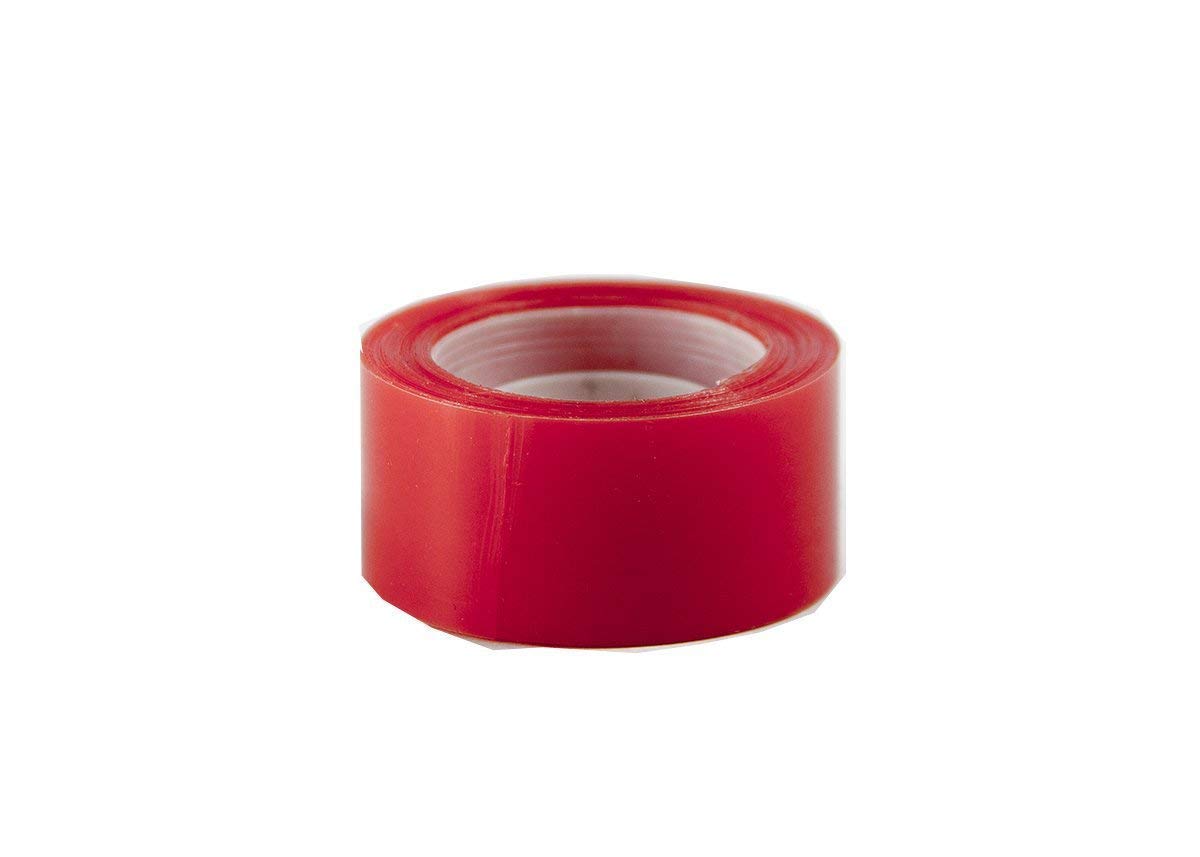 DEXO Hair Wig Tape for Men & Women - Strong Hold Adhesive for Hair Patch Attachment - 1 Pack (Red) - Perfect for Cosplay, Costumes & Hair Extensions
