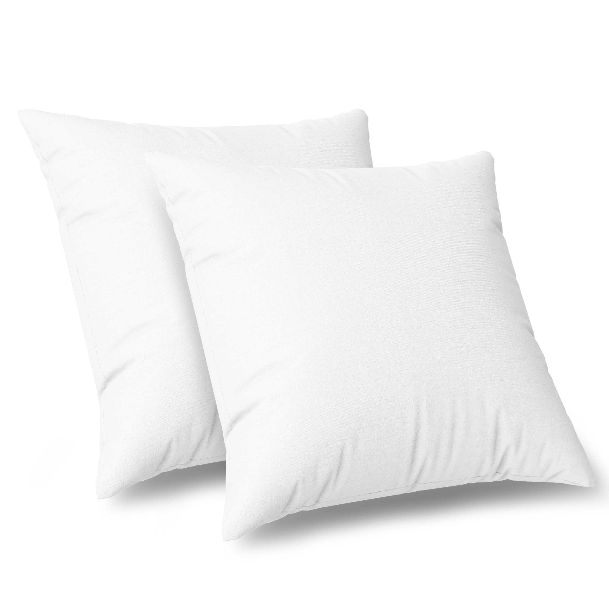 ZUPERIA 20x20 Inch Decorative Throw Pillows (Pack of 2) - Premium Down Alternative Filled Cushion Inserts for Sofa, Bed & Living Room - Soft & Stylish Home Decor Accent for Cozy Comfort