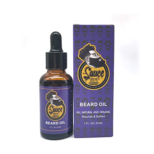 Champion Scented Beard Oil Conditioner - Softens & Moisturizes with Argan & Jojoba Oil for Healthy Facial Hair | Perfect for Daily Grooming & Styling