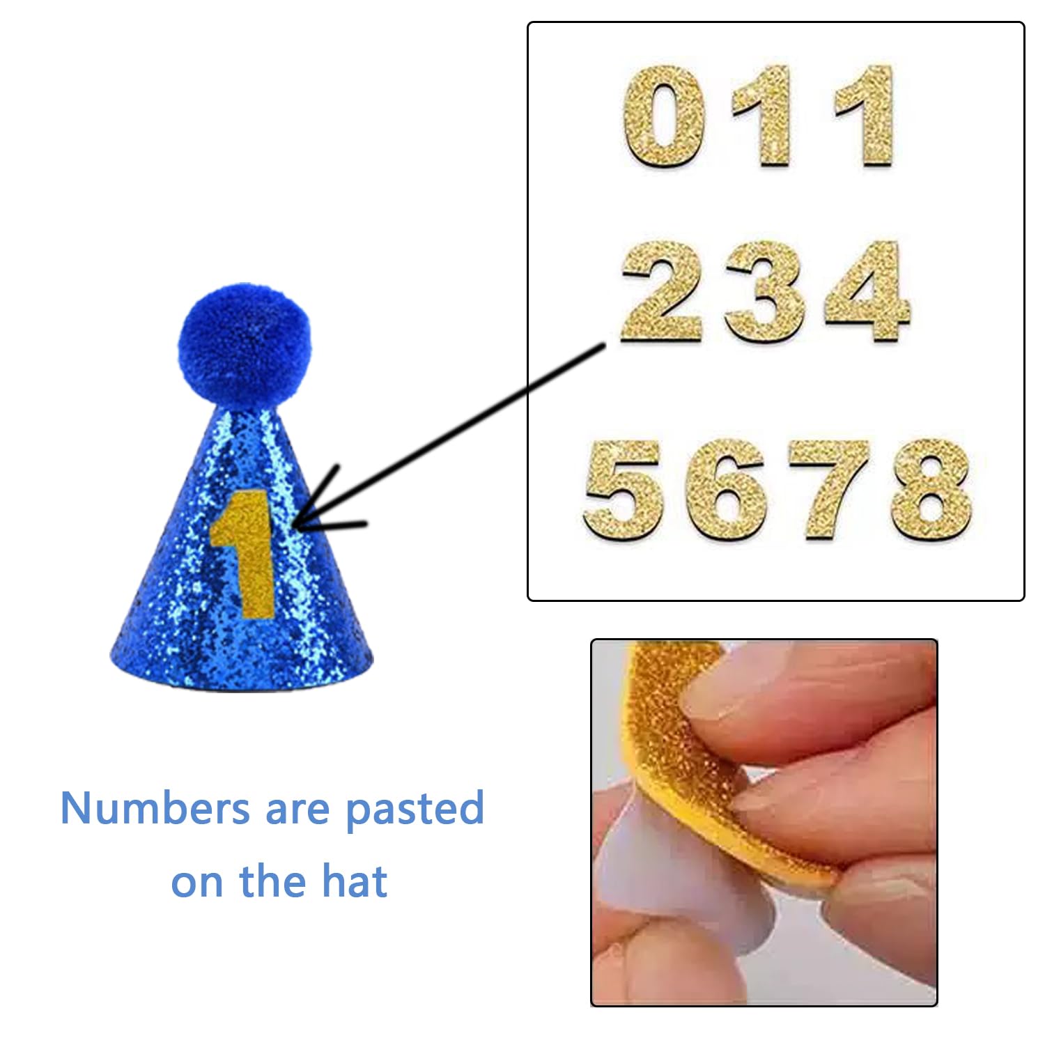 Cat Birthday Party Supplies Set - Kitten Bandanas, Birthday Hat, Number, Banner, Bowtie & 8 Letter Balloons | Perfect for Cat Birthday Decorations & Outfits | Ideal for Kitty Birthday Parties, Photo Shoots & Celebrations