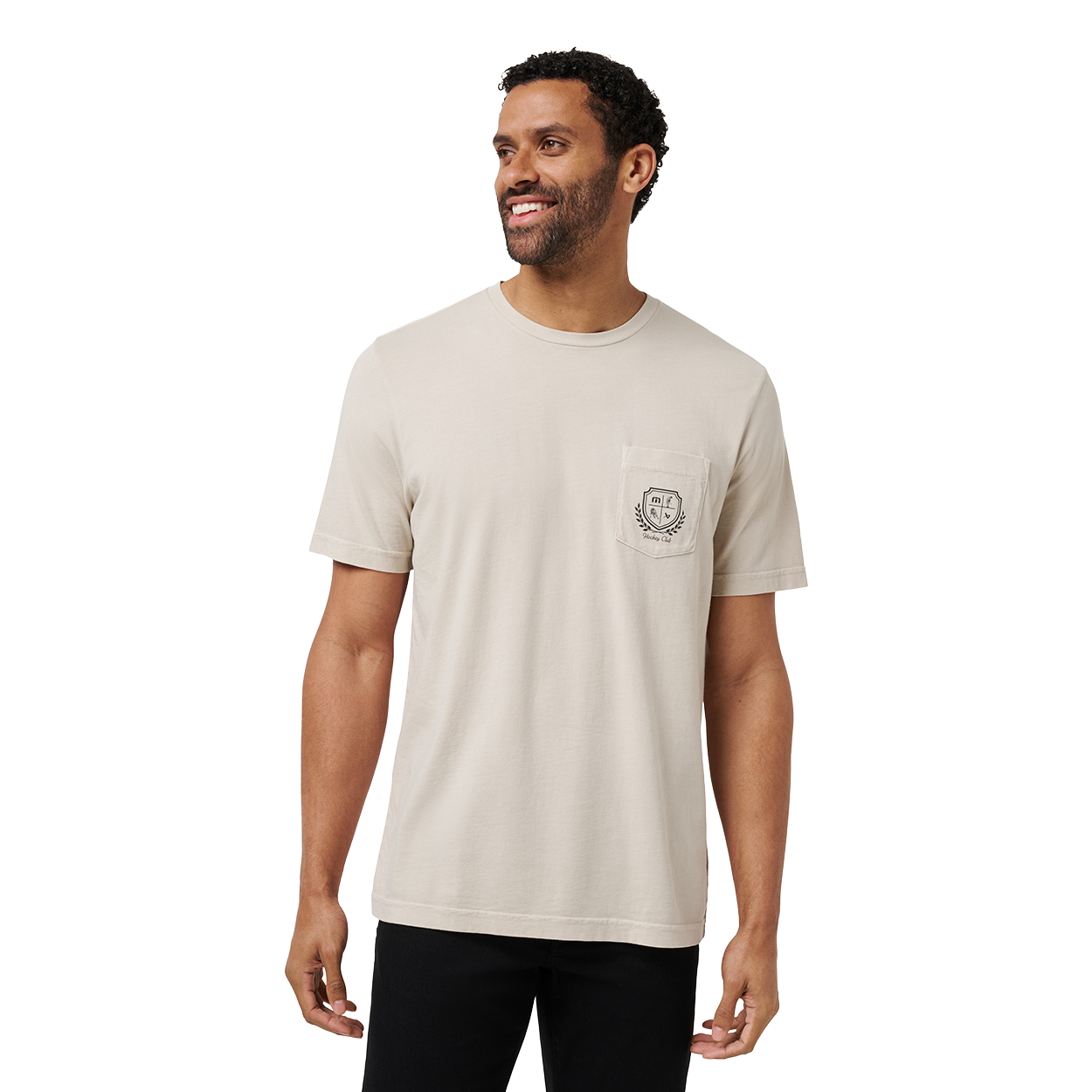 Bauer x TravisMathew Faceoff Tee - Men's Performance Golf Shirt - Moisture Wicking & Breathable for Comfort on the Course